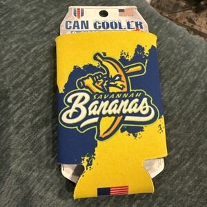 Savannah Bananas Exhibition Baseball Team 12oz SLIM Can Cooler Brand New